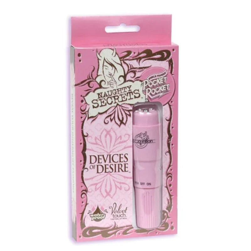 Naughty Secrets - Pocket Rocket - Pink - MyPleasure