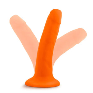 Neo - 5.5 Inch Dual Density Cock - Neon Orange - MyPleasure