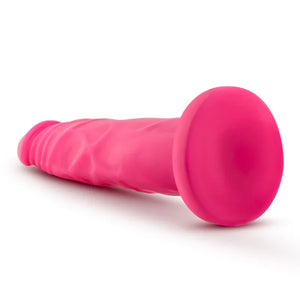 Neo - 7.5 Inch Dual Density Cock - Neon Pink - MyPleasure