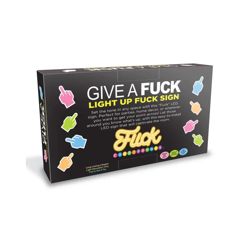 Neon Fuck Light Up Sign - MyPleasure