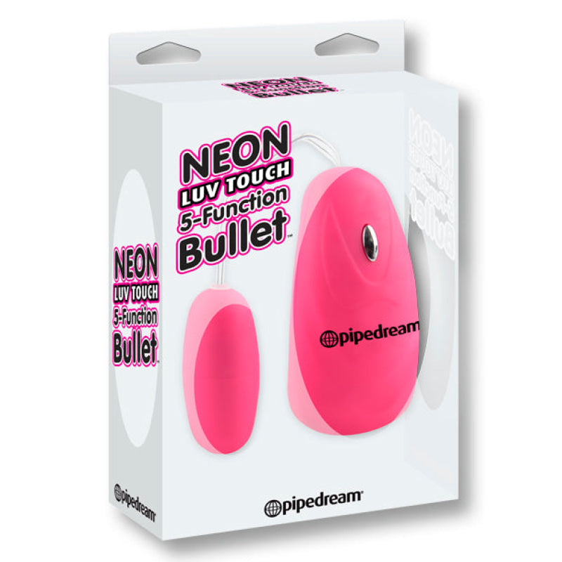 Neon Luv Touch 5 Function Bullet - Pink