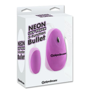 Neon Luv Touch 5 Function Bullet - Purple - MyPleasure