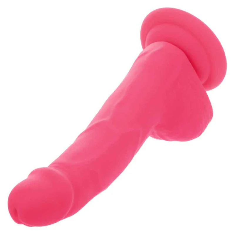 Neon Silicone Studs 6 Inch - Pink - MyPleasure