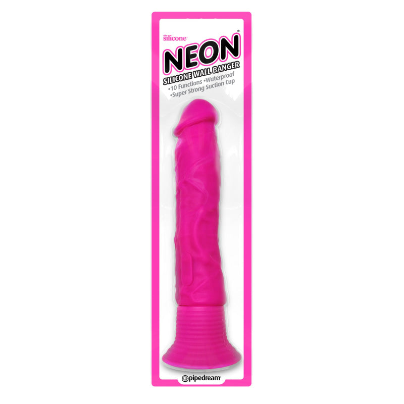 Neon Silicone Wall Banger - Pink