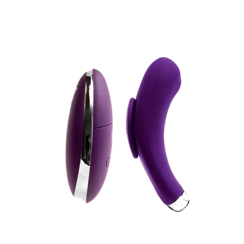 Niki Rechargeable Flexible Magnetic Panty Vibe - Purple - MyPleasure