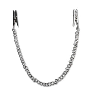 Nipple Chain Clips - Silver - MyPleasure