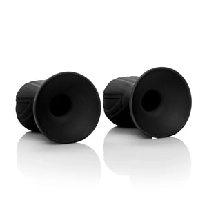 Nipple Play Silicone Pro Nipple Suckers - Black - MyPleasure
