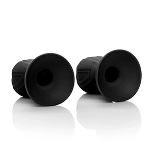 Nipple Play Silicone Pro Nipple Suckers - Black - MyPleasure