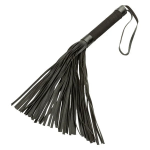 Nocturnal Collection Flogger - Black - MyPleasure