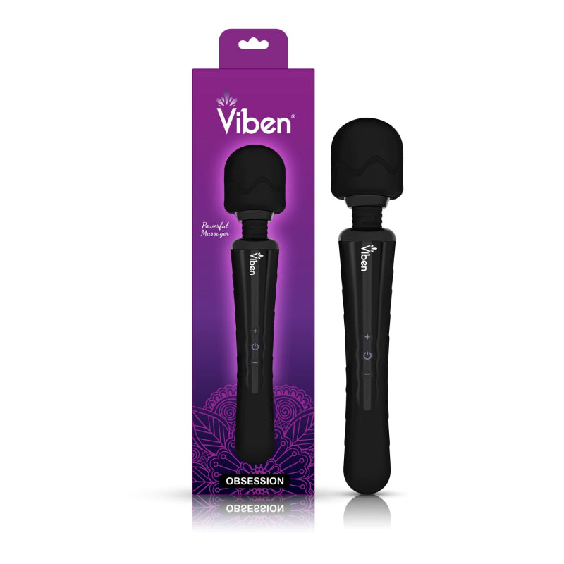 Obsession - Black - Intense Wand Massager