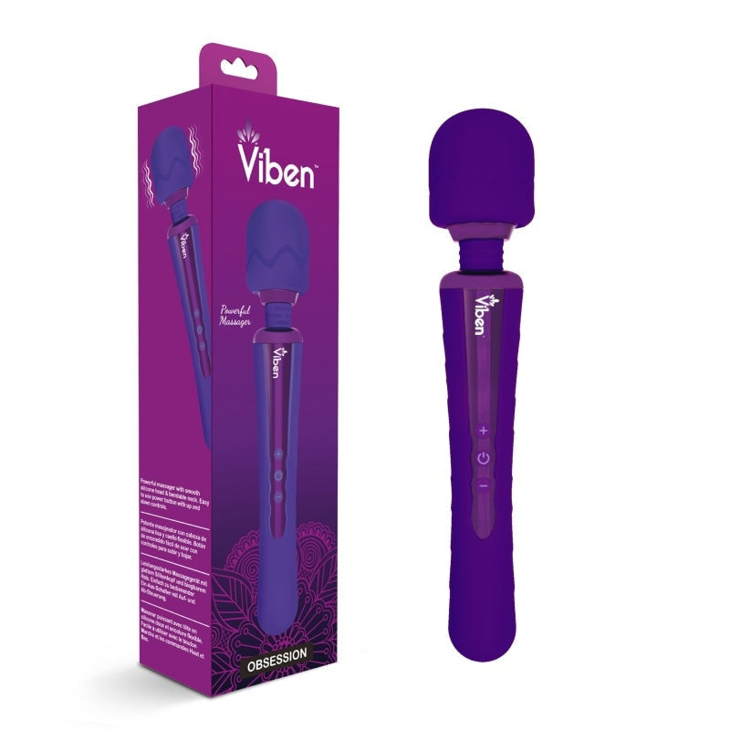 Obsession - Violet - Intense Wand Massager