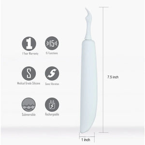 Oceana 15-Function Sonic USB Rechargeable Vibrator - MyPleasure