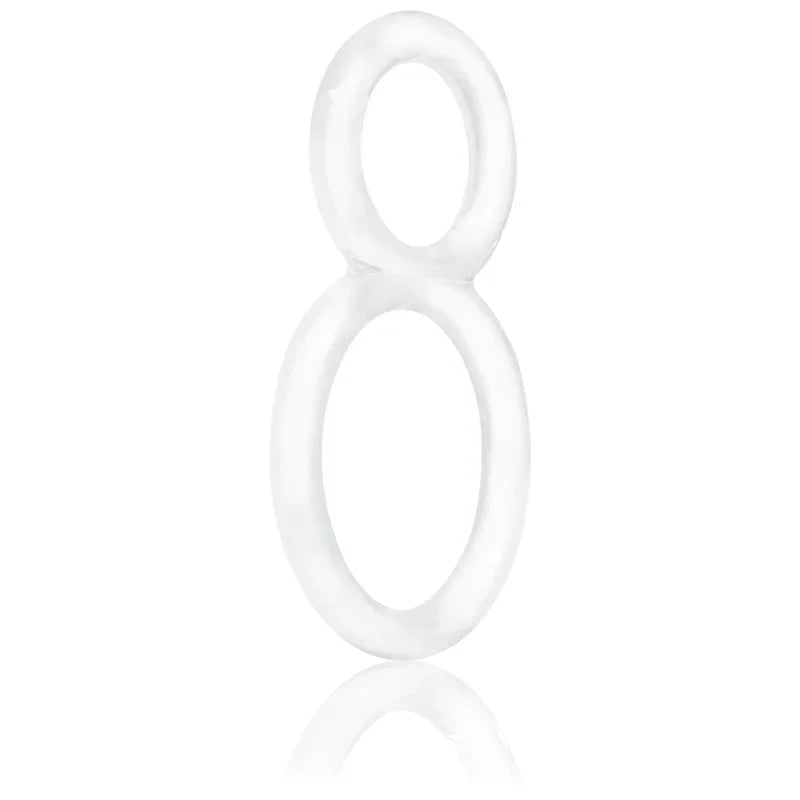 Ofinity Double Ring - Clear - MyPleasure