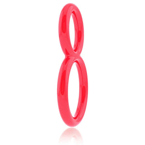 Ofinity Double Ring - Red - MyPleasure