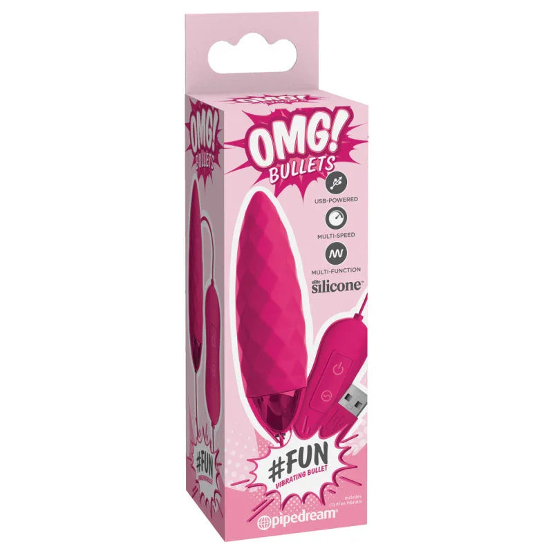Omg! Bullets Fun Vibrating Bullet - MyPleasure