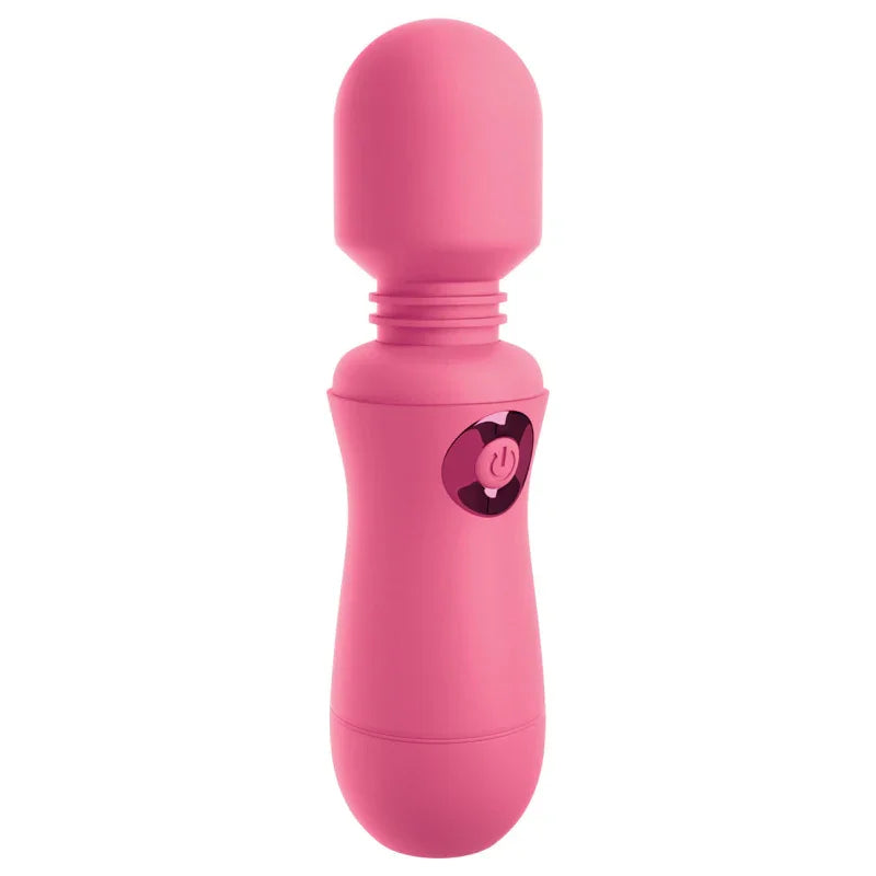 Omg! Wands Enjoy Rechargeable Vibrating Wand - Pink - MyPleasure