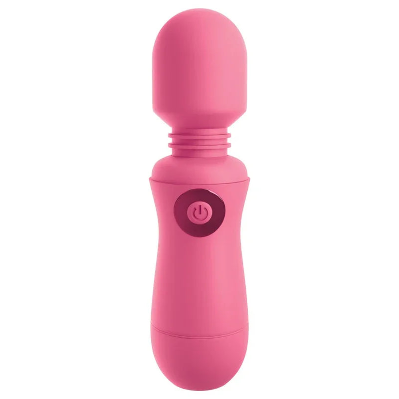 Omg! Wands Enjoy Rechargeable Vibrating Wand - Pink - MyPleasure