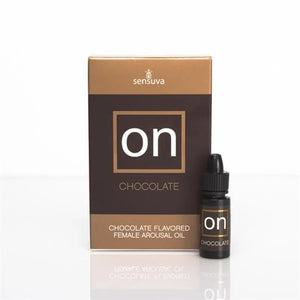 On Chocolate Flavored Female Arousal Oil - .17 Oz. - Large Box - MyPleasure