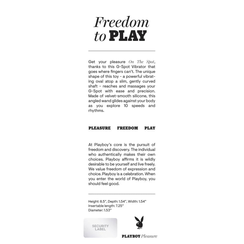 On the Spot - G-Spot Vibrator - Deep Teal - MyPleasure