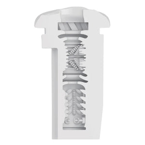 Optimum Power Lifelike Pulsar Stroker - White - MyPleasure