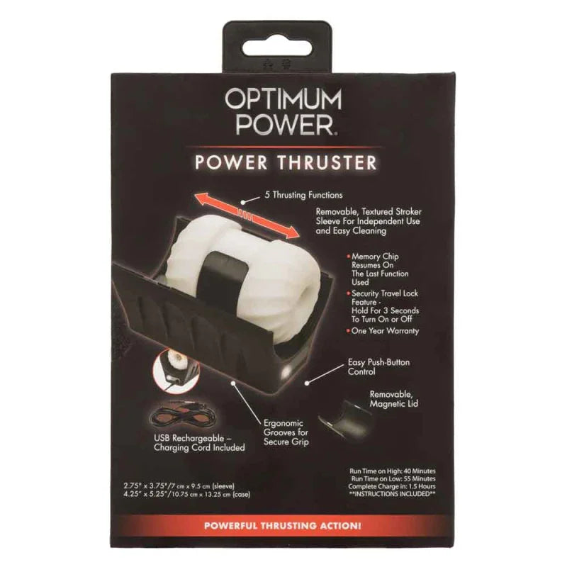 Optimum Power Power Thruster - Black - MyPleasure