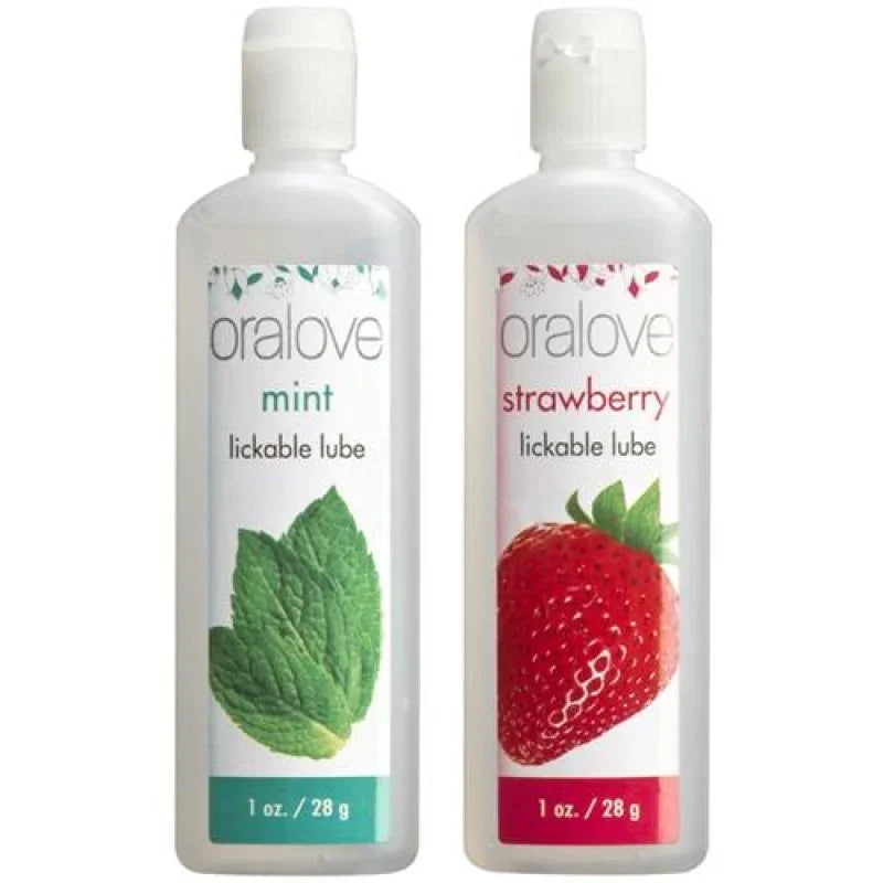 Oral Love Dynamic Duo - Strawberry and Mint - MyPleasure
