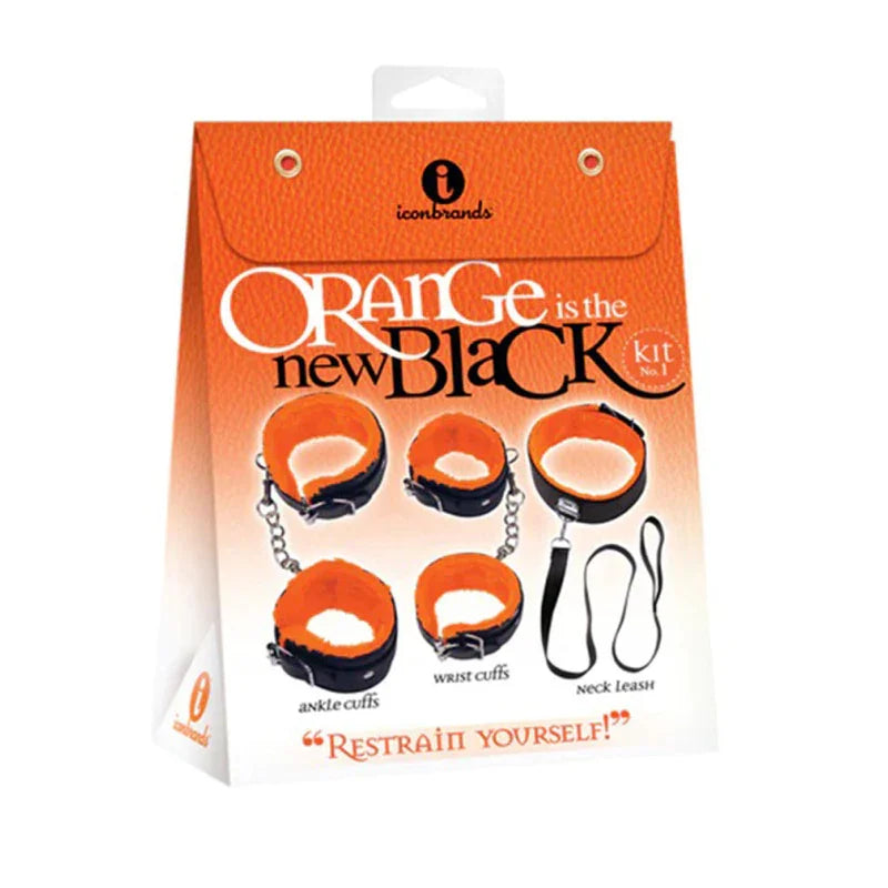 Orange Is the New Black Restrain Yourself Kit - Black/orange - MyPleasure