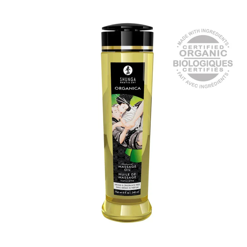 Organica Massage Oils - Naturelle - 8 Fl. Oz. - MyPleasure