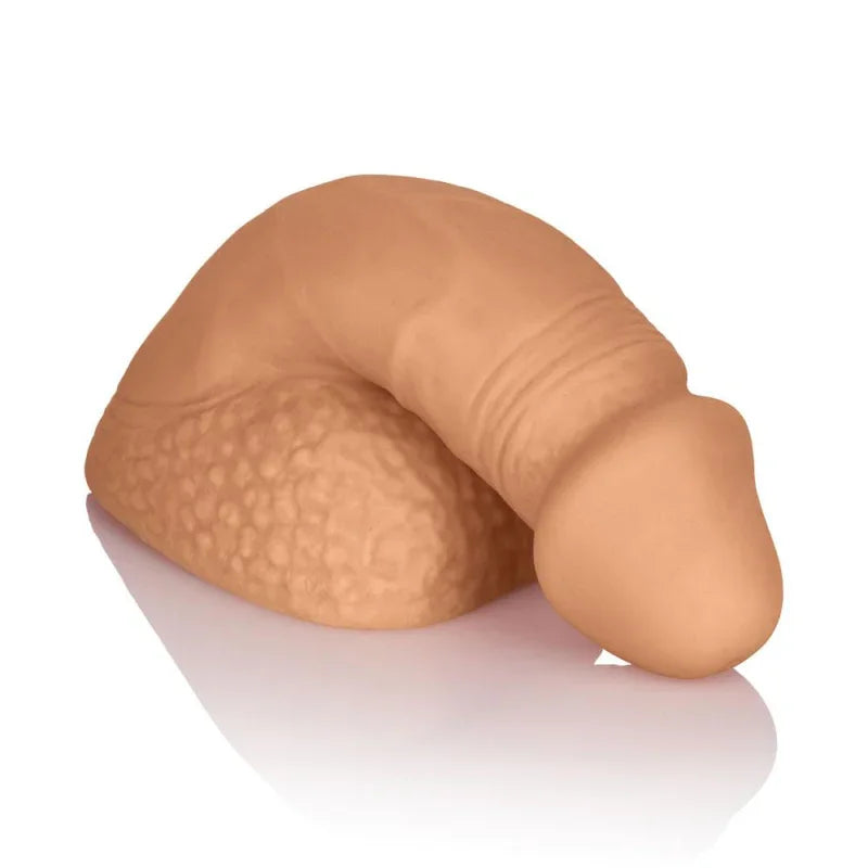 Packer Gear 4" Silicone Packing Penis - Tan - MyPleasure