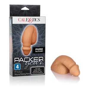 Packer Gear 4" Silicone Packing Penis - Tan - MyPleasure