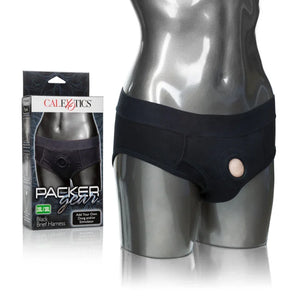 Packer Gear Black Brief Harness 2xl/3xl - MyPleasure