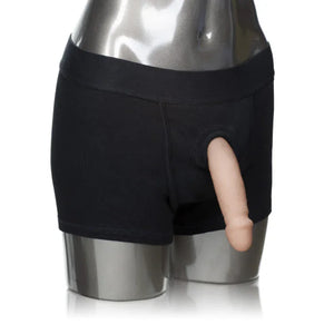 Packer Gear Boxer Brief Harness - Extra Small/small - Black - MyPleasure