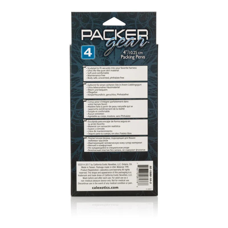 Packer Gear Packing Penis 4 Inch - Brown - MyPleasure