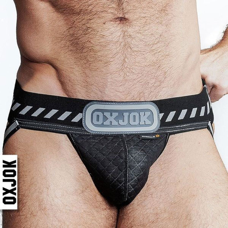 Packer Industrial Quilted Cargo Strapjock Black Pull Small