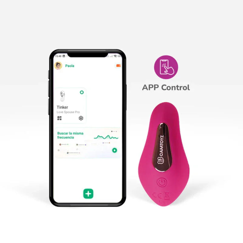Panty Vibrator Tinker Majestic App Based - Pink MyPleasure Panty Vibrator Tinker Majestic App Based - Pink MyPleasure