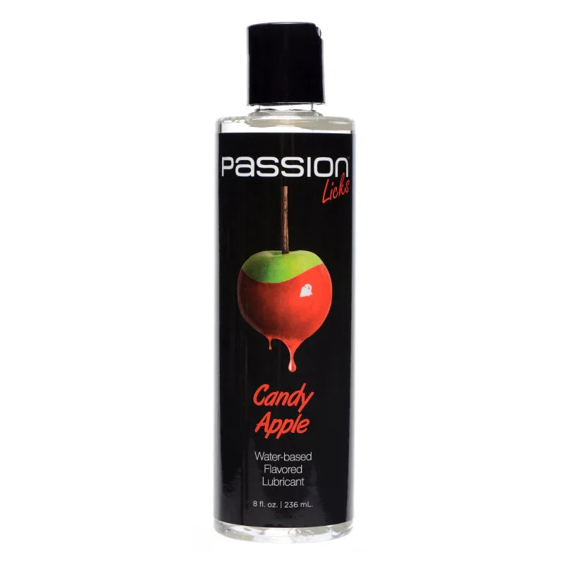 Passion Licks Candy Apple Water Based Flavored Lubricant - 8 Fl Oz / 236 ml - MyPleasure