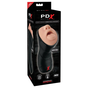 Pdx Elite Deep Throat Vibrating Stroker - MyPleasure