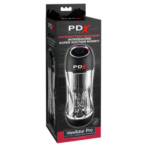 Pdx Elite Viewtube Pro - Black/clear - MyPleasure
