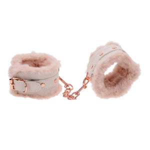 Peaches N Creame Fur Handcuffs - Pink - MyPleasure