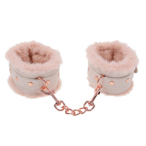 Peaches N Creame Fur Handcuffs - Pink - MyPleasure