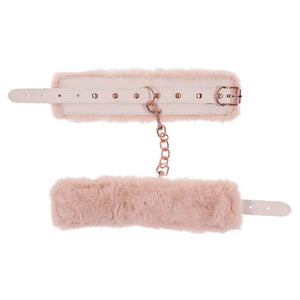 Peaches N Creame Fur Handcuffs - Pink - MyPleasure