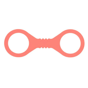 Peaches & N Creame Silicone Cuffs - Small - Orange - MyPleasure