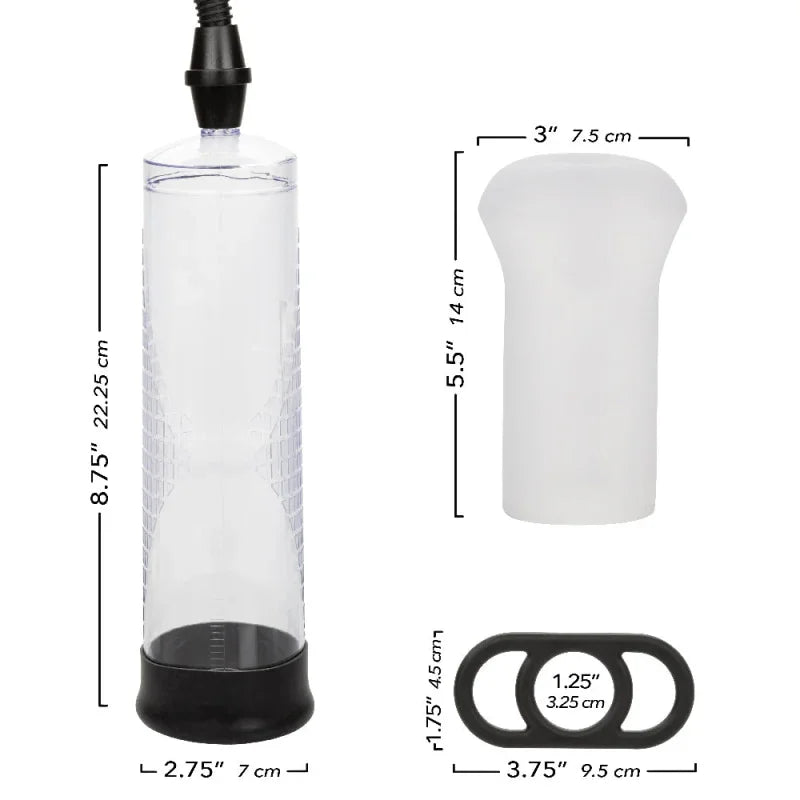 Peak Edging Kit - Black/clear - MyPleasure