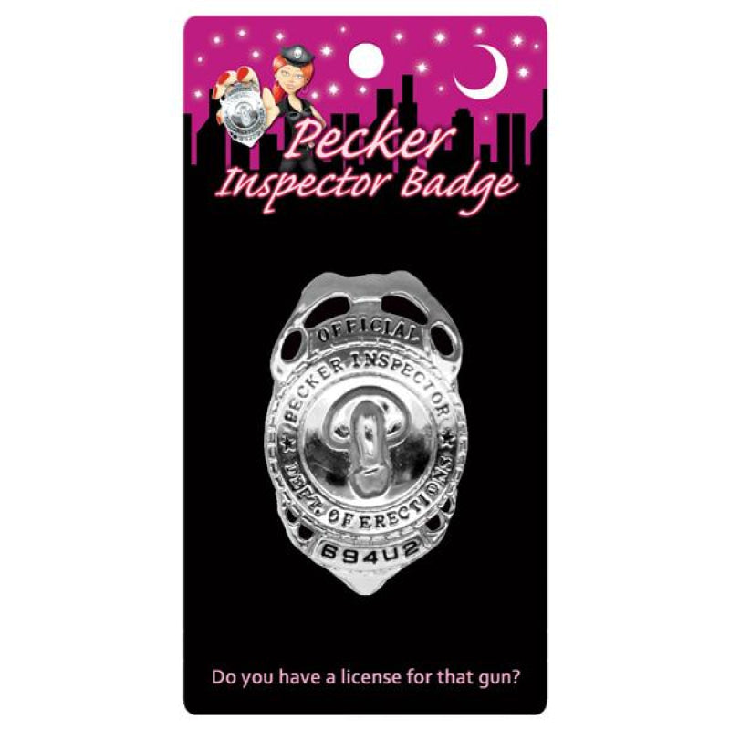 Pecker Inspector Badge