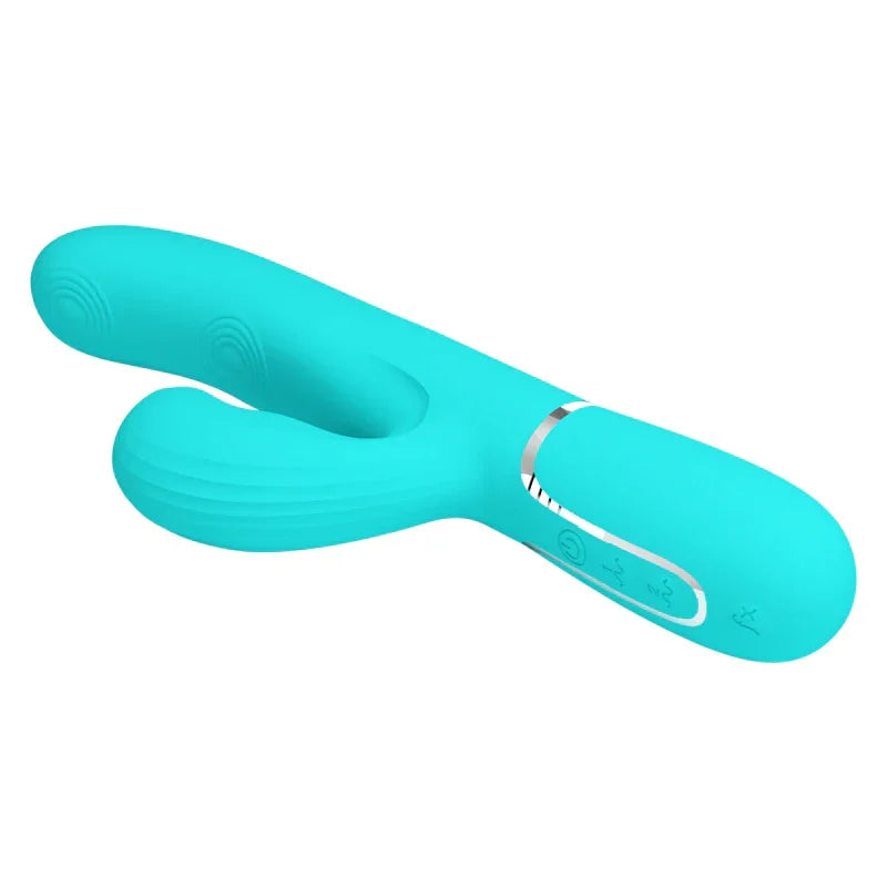 Perdita Twinkled Tenderness Vibrator - Turquoise - MyPleasure