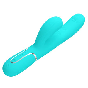 Perdita Twinkled Tenderness Vibrator - Turquoise - MyPleasure