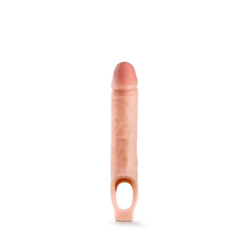 Performance - 10 Inch Cock Sheath Penis Extender - Vanilla - MyPleasure