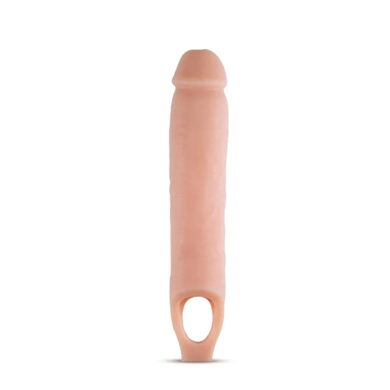 Performance - 11.5 Inch Cock Sheath Penis Extender - Vanilla - MyPleasure