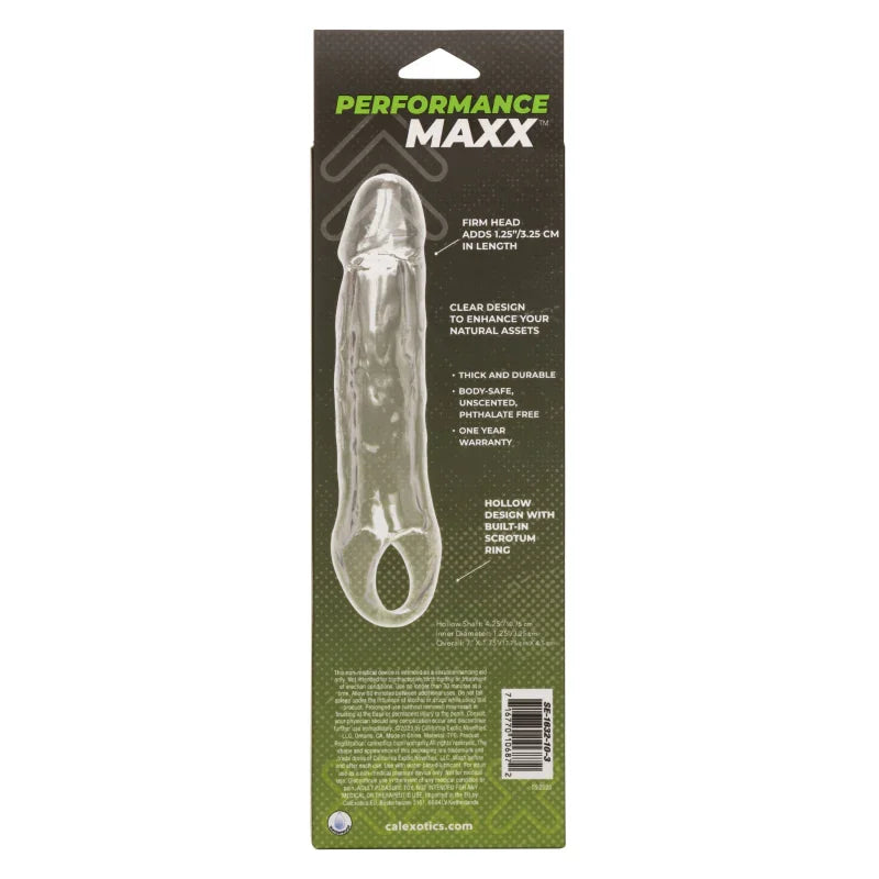 Performance Maxx Clear Extension - 5.5 Inch - Clear - MyPleasure