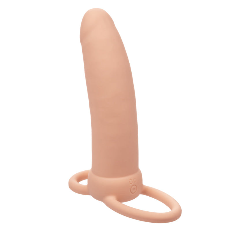 Performance Maxx Rechargeable Thick Dual  Penetrator - Ivory